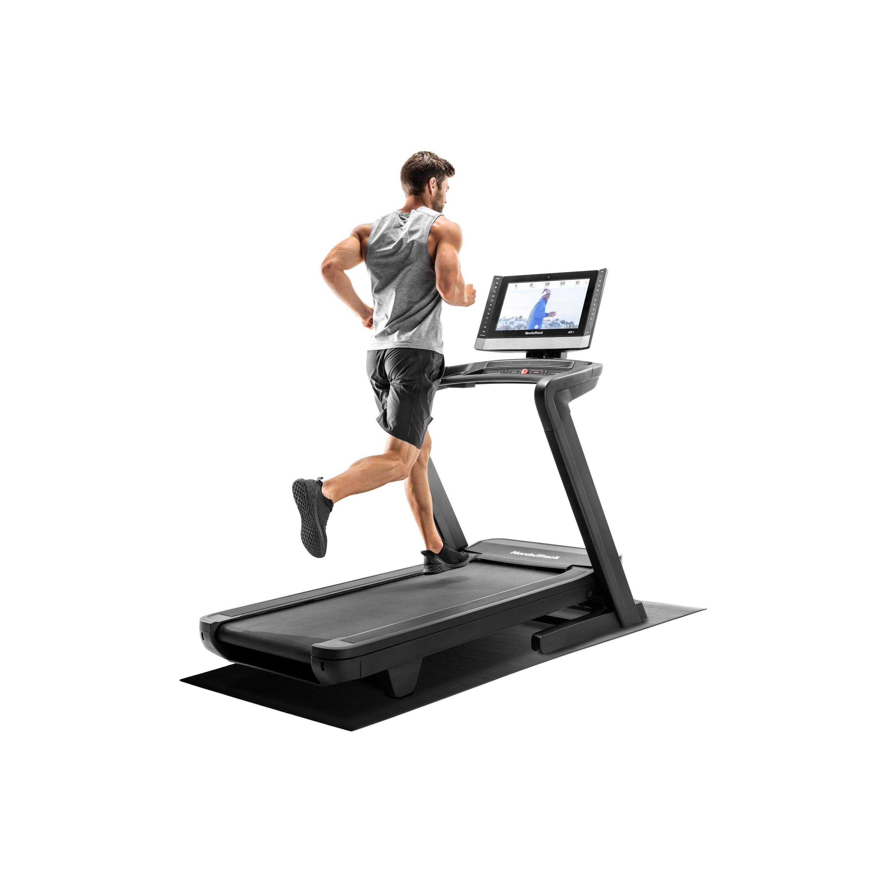 NordicTrack - Treadmill Mat - Black