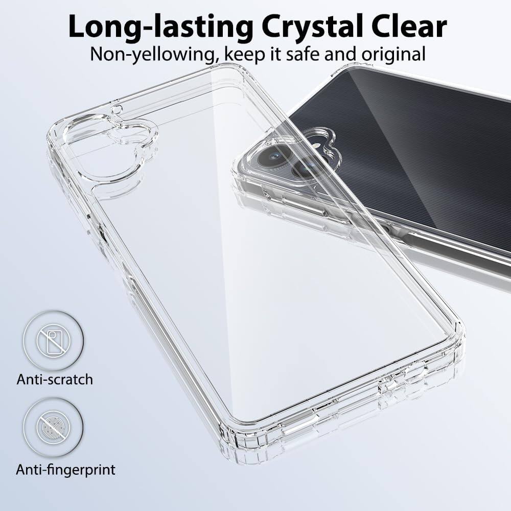 Long-lasting Crystal Clear, Non-yellowing, keep it safe and original. Anti-scratch, Anti-fingerprint.