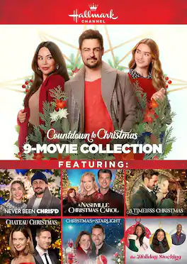 Hallmark Channel Countdown to Christmas 9-Movie Collection: Never Been Chris'd… - DVD
