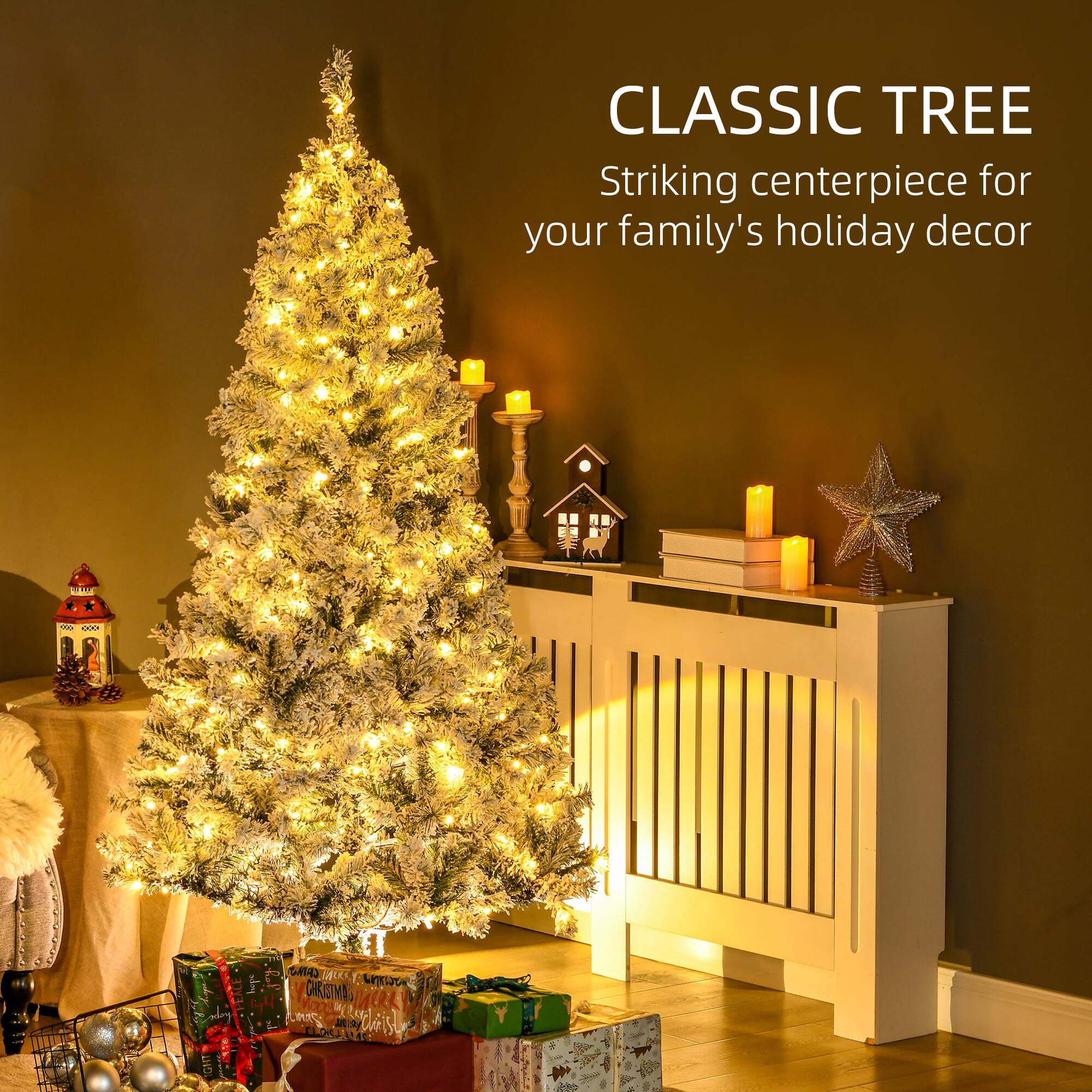 CLASSIC TREE: Striking centerpiece for your family's holiday decor