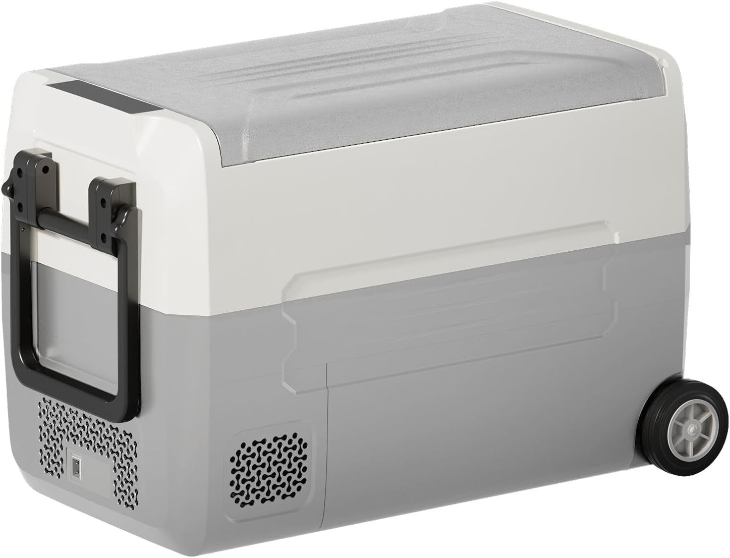 Alt View 1. Circus Cirle - 49QT(45L) Portable Car Refrigerator - Grey.