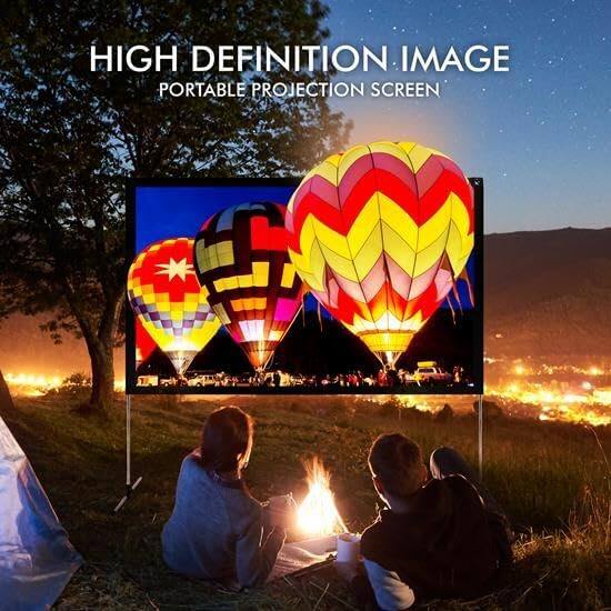 HIGH DEFINITION IMAGE  
PORTABLE PROJECTION SCREEN