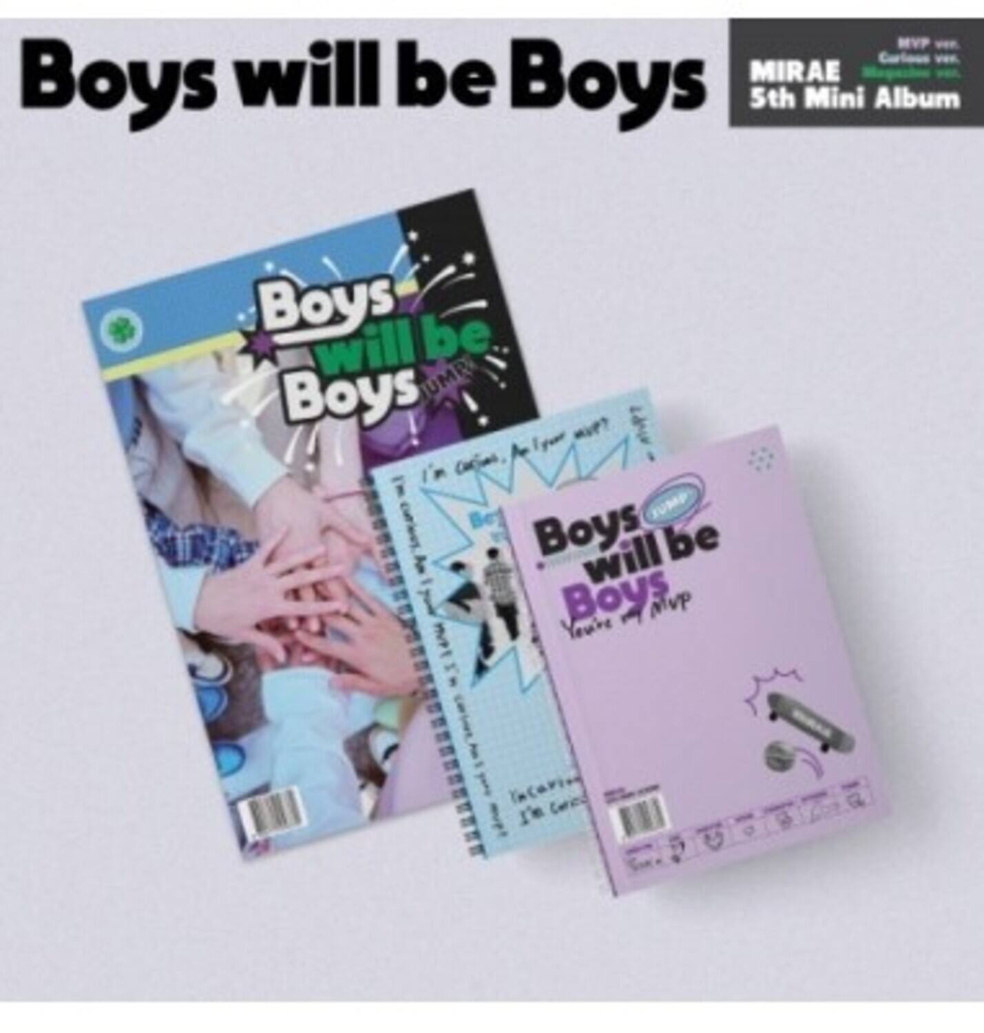 Mirae - Boys Will Be Boys - MVP Version - Random Cover   - COMPACT DISCS [CD] price history on PriceWatchPro