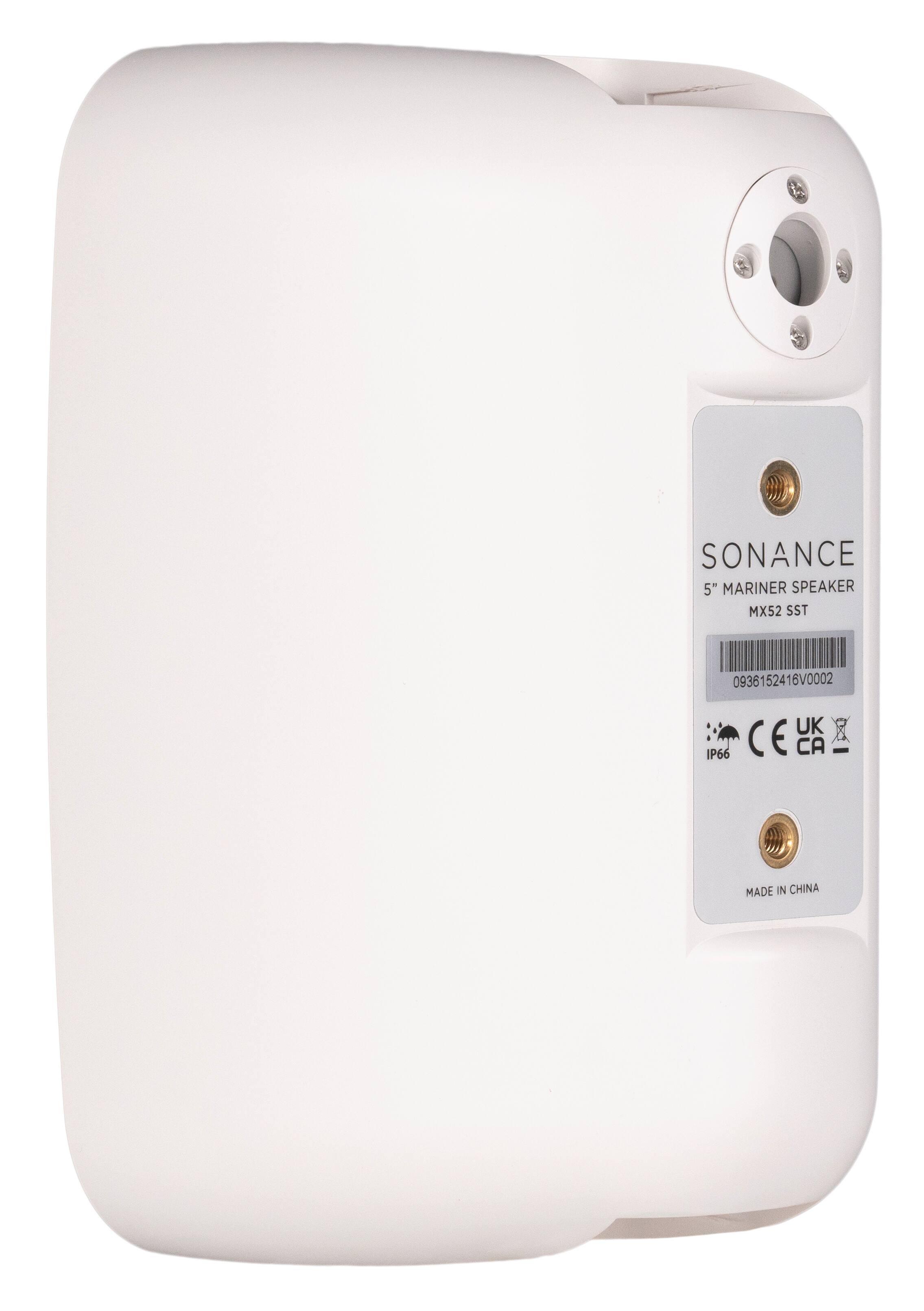 SONANCE 5" MARINER SPEAKER MX52 SST 0936152416V0002 UK IP66 CE CA MADE IN CHINA