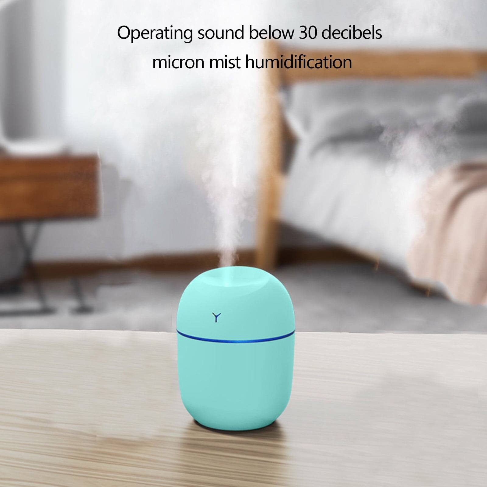 Operating sound below 30 decibels  
micron mist humidification