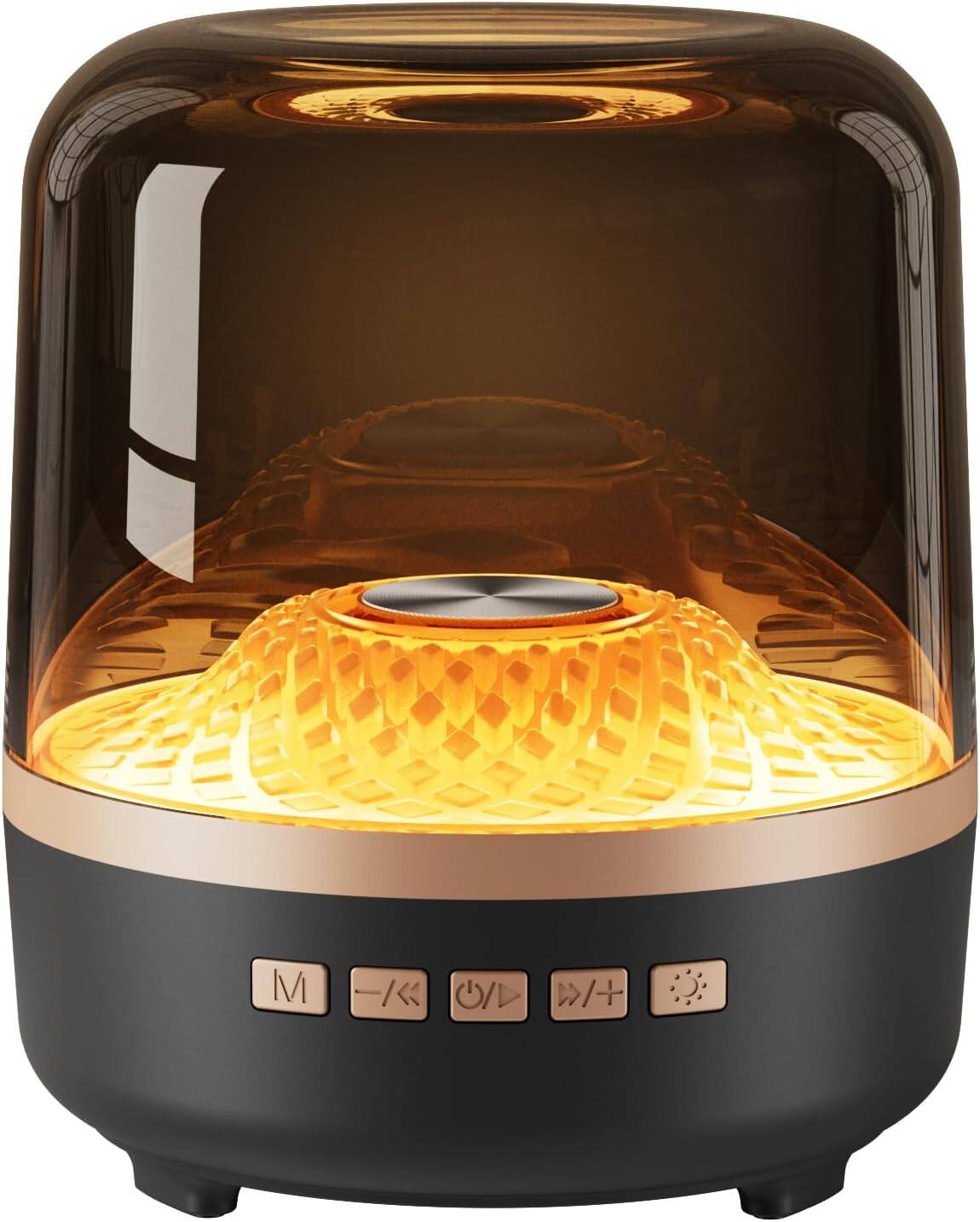 Stamp n Camp - Bluetooth Speaker with HD Sound and Lights Portable Wireless Long-lasting battery life TWS Pairing for - default