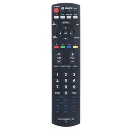 ZdalaMit - Replacement Remote N2QAYB000102 fit for Panasonic Plasma TV TC-26LX70 TC-32LX70 TC-32LX70N TC-32LX700 TH-42PC77U - Black