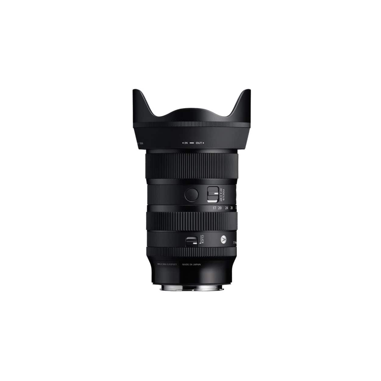 Sigma 214965, 17 40mm f/1.8 DC Art Standard Zoom Lens For Sony E