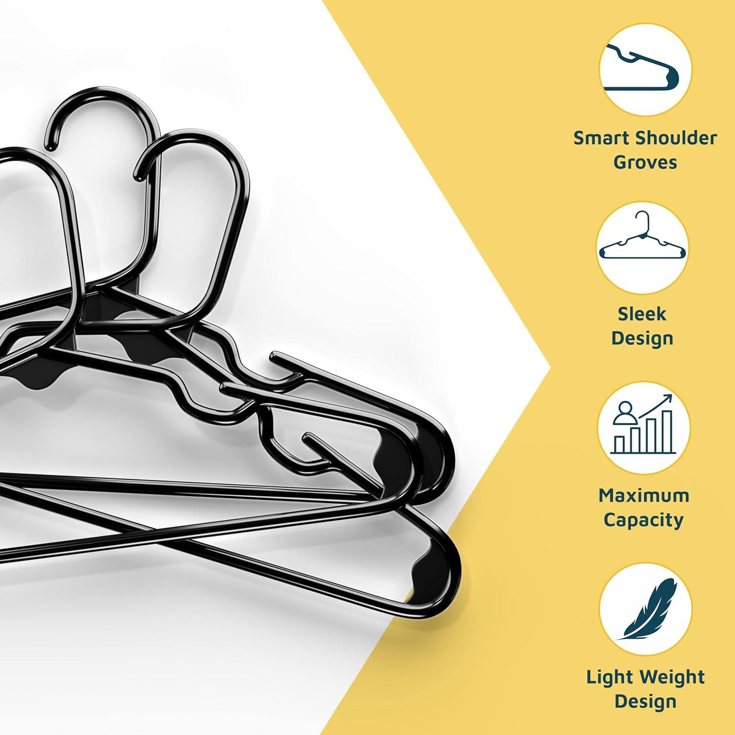 Smart Shoulder Groves, Sleek Design, Maximum Capacity, Light Weight Design