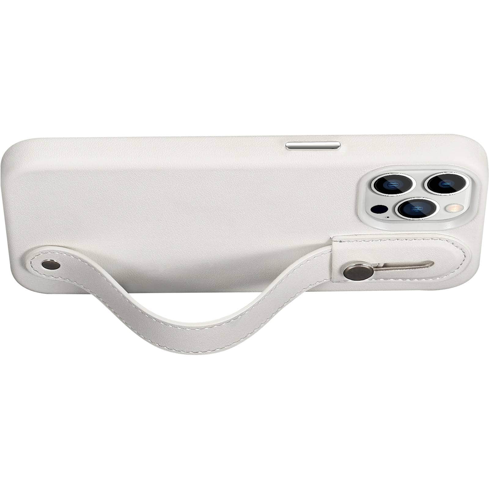 Alt View 15. SaharaCase - FingerGrip Series Case with Strap for Apple iPhone 13 Pro - White.