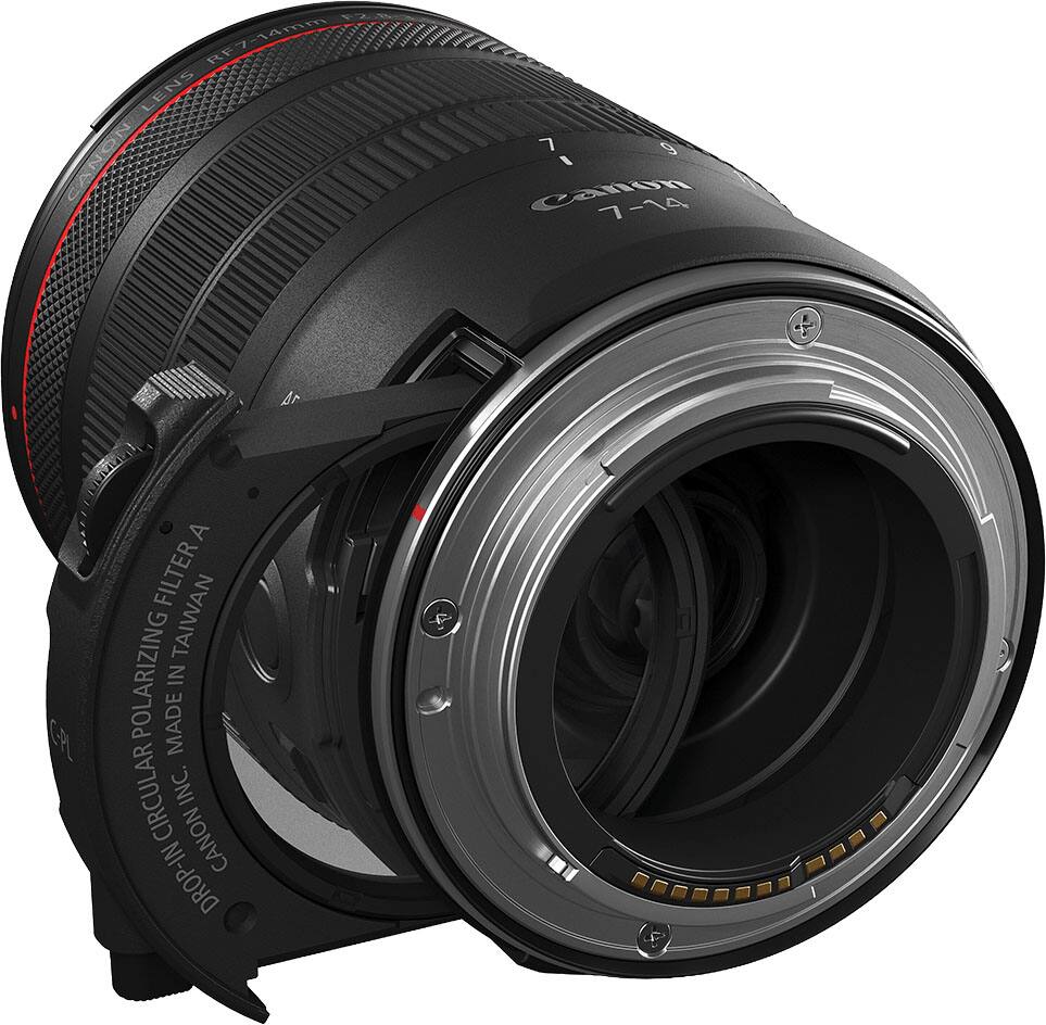 RF7-14mm f/4L USM  
Canon  
7-14  
CPL  
A FILTER  
TAIWAN  
POLARIZING  
CIRCULAR  
INC.  
CANON  
DROP-IN