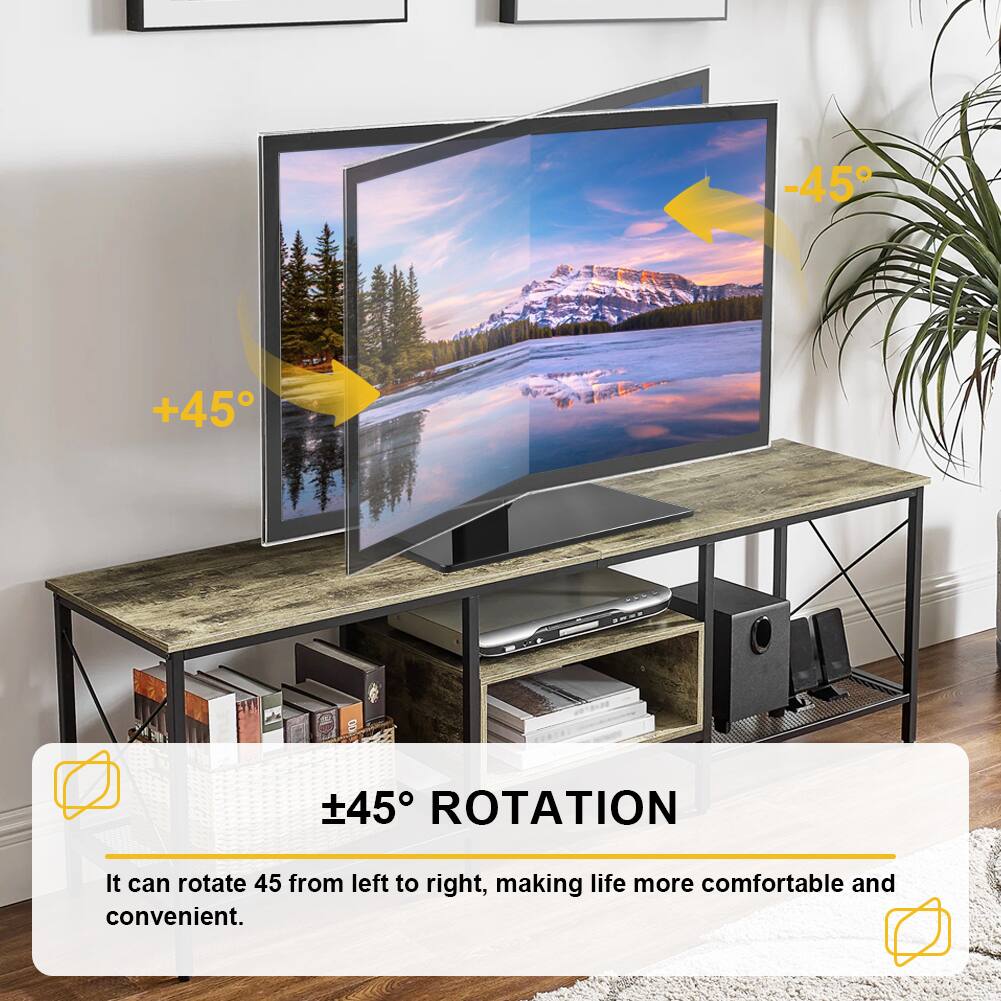 -45 +45 45° ROTATION  
It can rotate 45° from left to right, making life more comfortable and convenient.