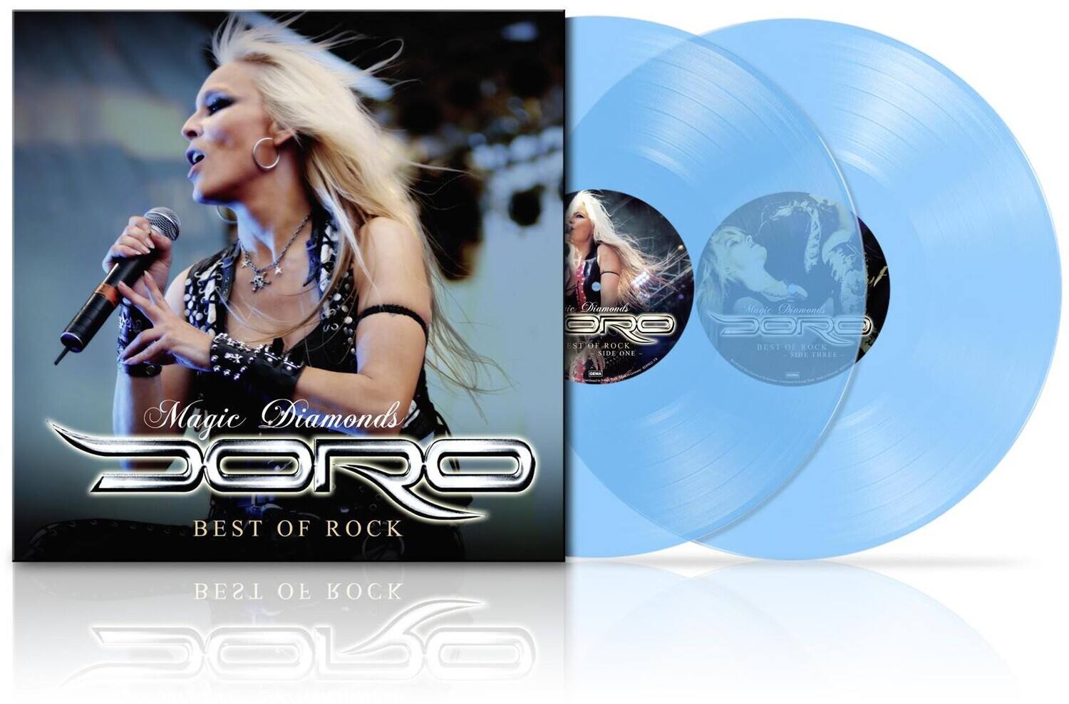 Doro - Magic Diamonds - Best Of Rock (Curacao Clear)  - VINYL LP
