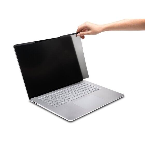Back. Kensington - Kensington MagPro Elite Privacy Screen Filter - For 13.8" Notebook - for Microsoft.