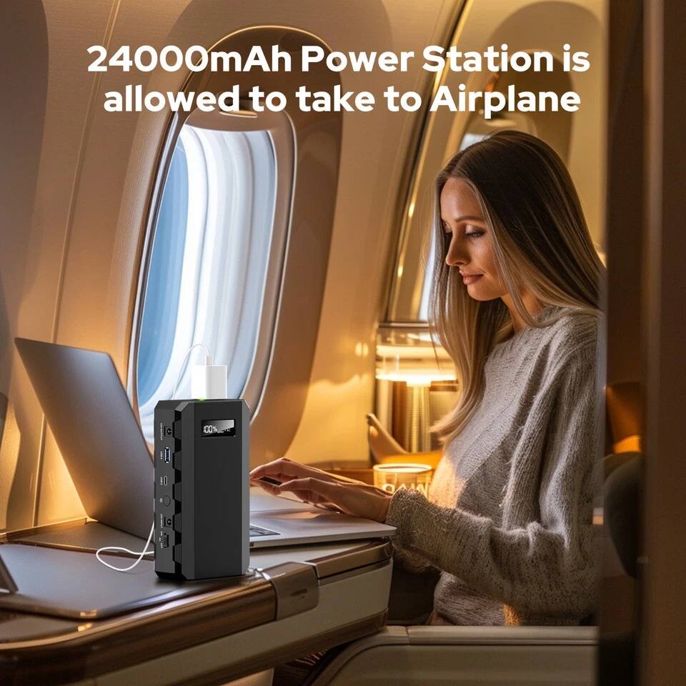 24000mAh Power Station is allowed to take to Airplane