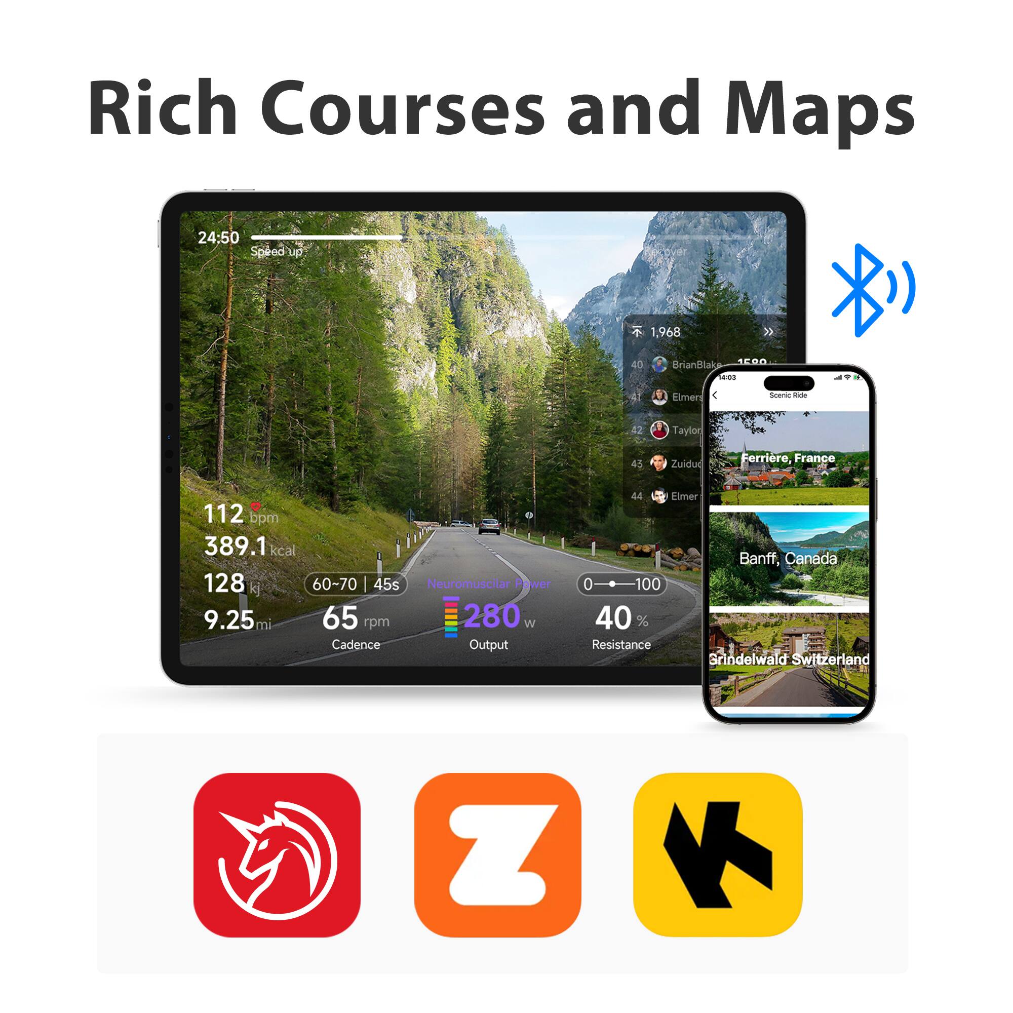 Rich Courses and Maps

24:50 Speed up

112 bpm
389.1 kcal
128 kj
60-70 | 45s
9.25 mi
65 rpm
280 W
Cadence Output

40% Resistance

BrianDlak
Elmer
Taylor
Zuidud
Elmer

Ferriere, France

Banff, Canada
Grindelwald Switzerland