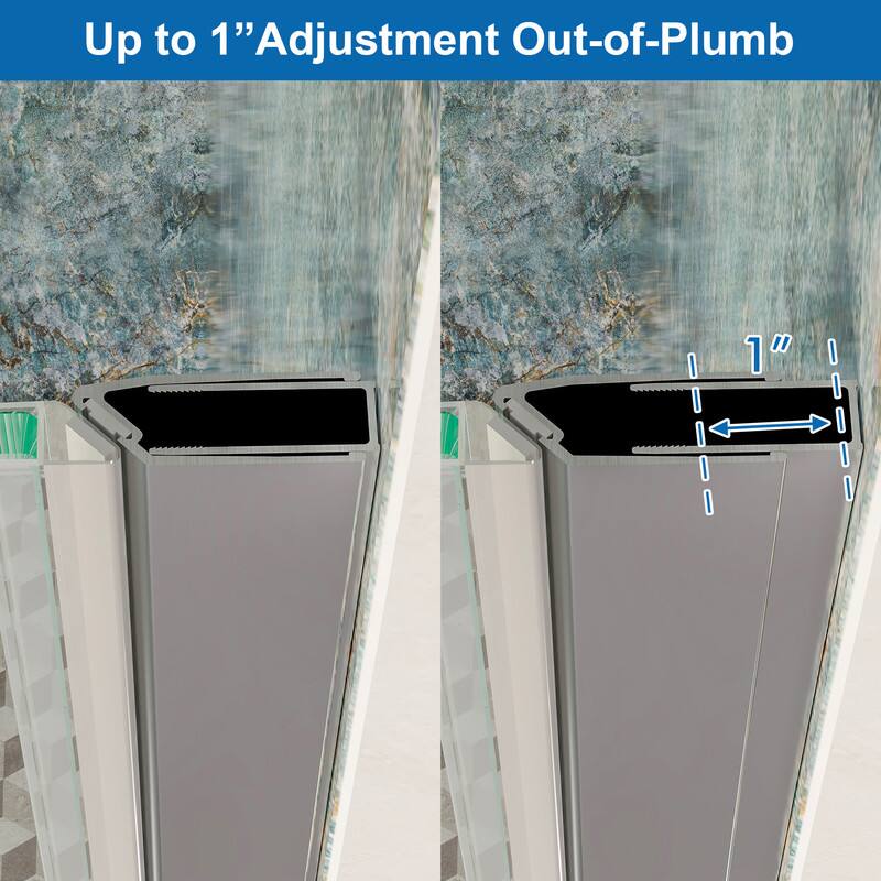 Up to 1" Adjustment Out-of-Plumb