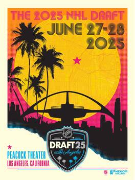 Phenom Gallery - 2025 NHL Draft 18" x 24" Serigraph - Multicolor