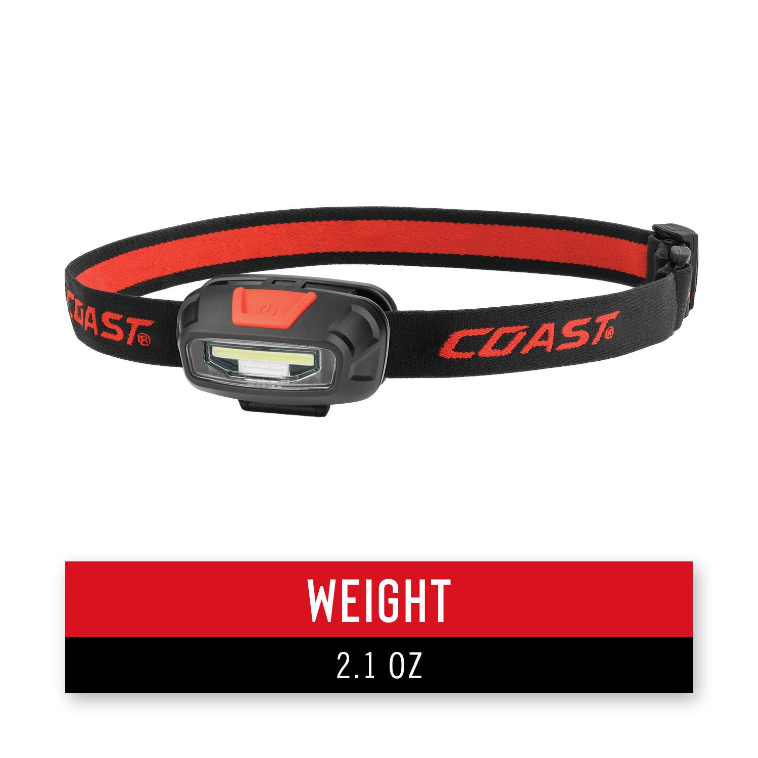 COAST  
WEIGHT 2.1 OZ