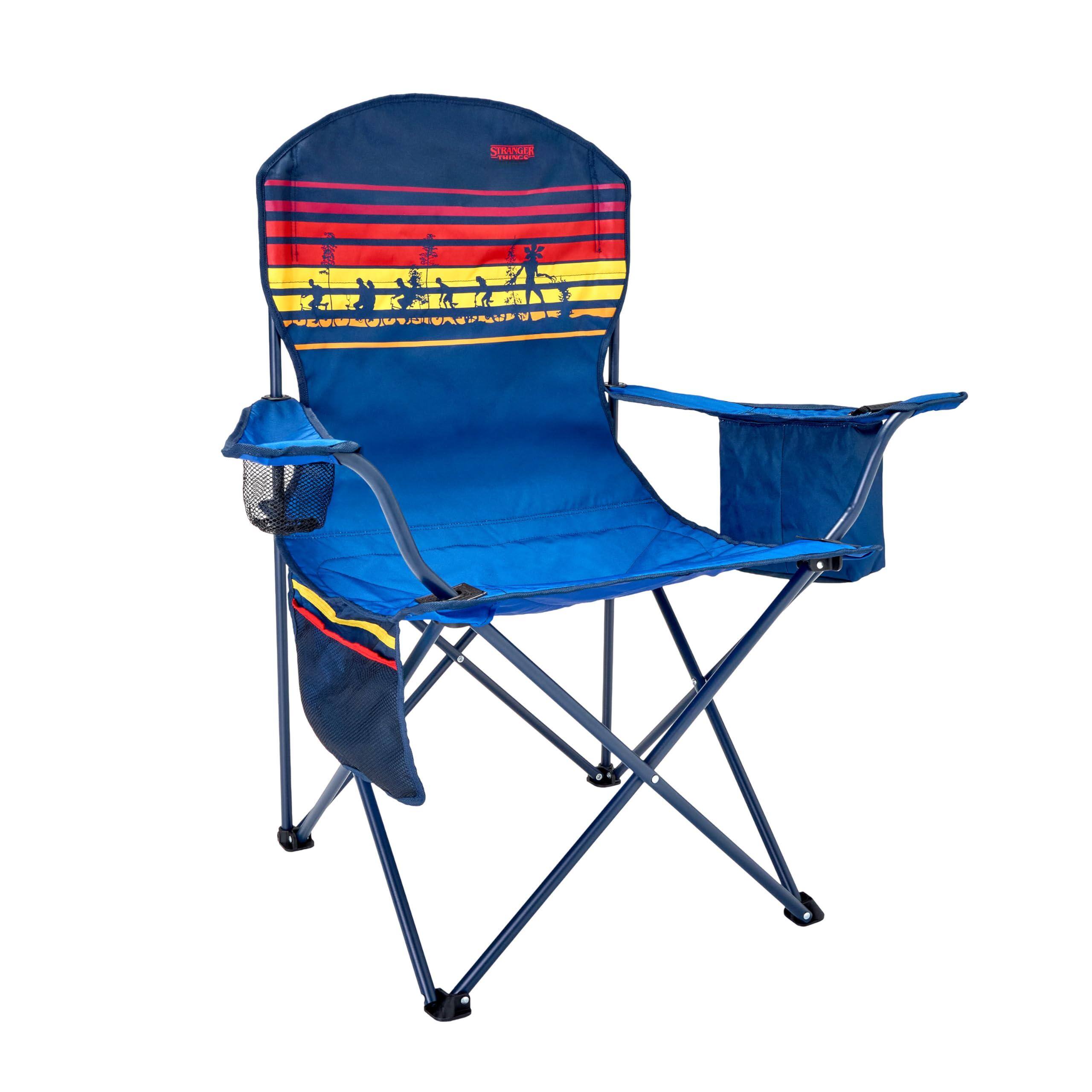 Skar Audio - Stranger Things Outdoor Gear Collection Edition & Upside Down Camping Assortment Cooler/chair/tent/sleeping - Quad Chair