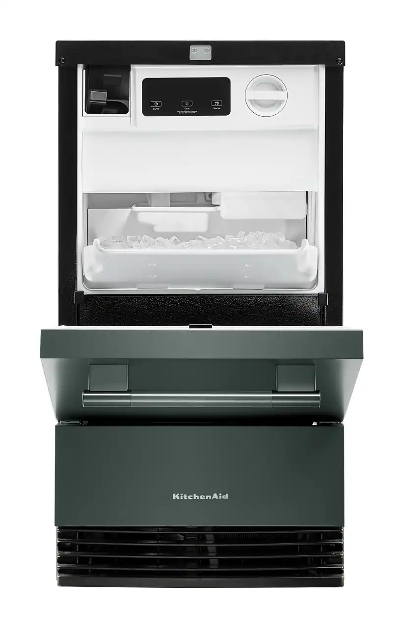Alt View 7. KitchenAid - 18 inch 35-Lb. Ice Maker - Juniper.