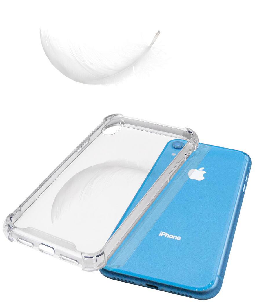 Alt View 5. Nakedcellphone - Clear Case for iPhone XR, iPhone 10R - Clear.