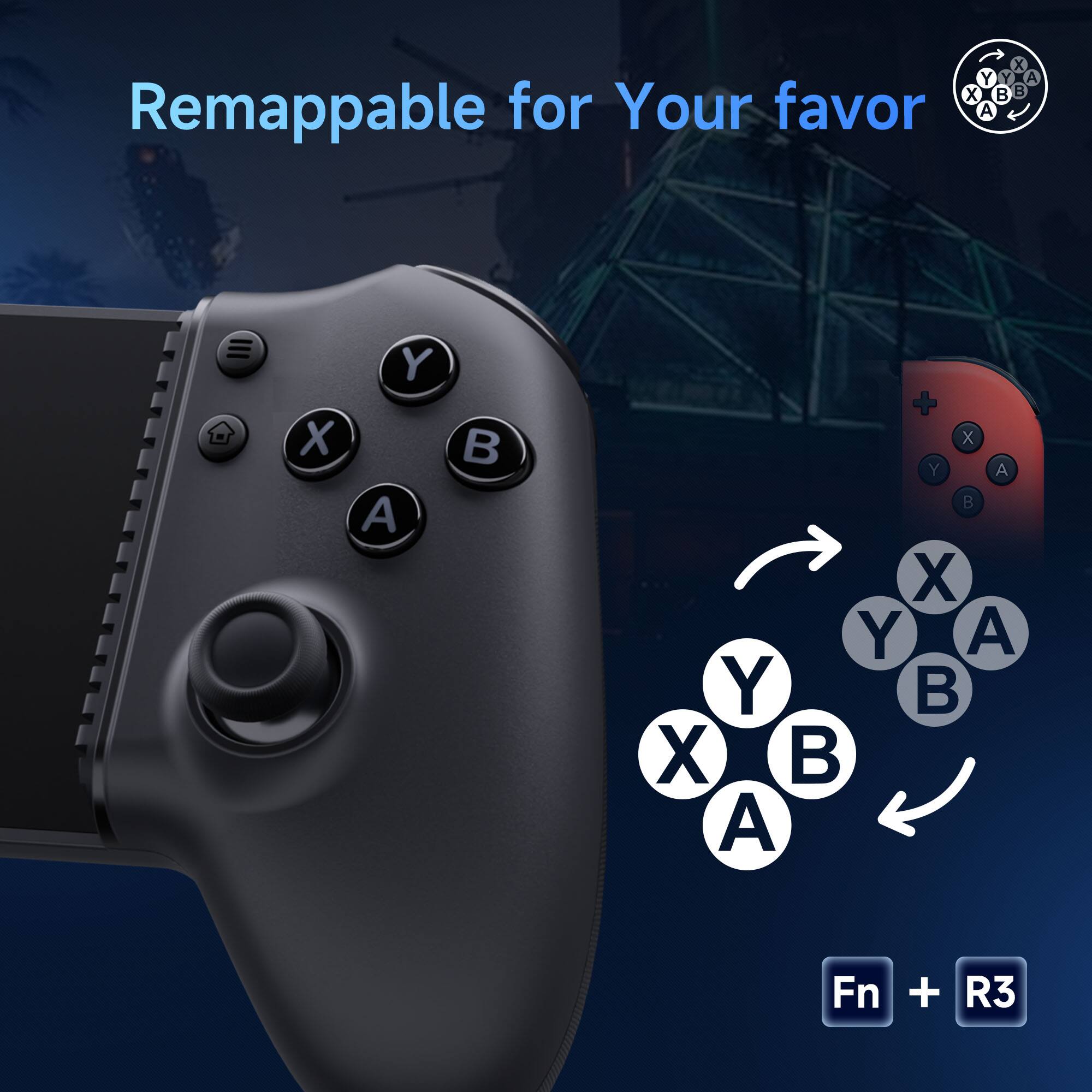Remappable for Your favor

X Y Y A X B B Remappable for Your favor A X Y A + x Y A B X Y A Y X A Fn + R3