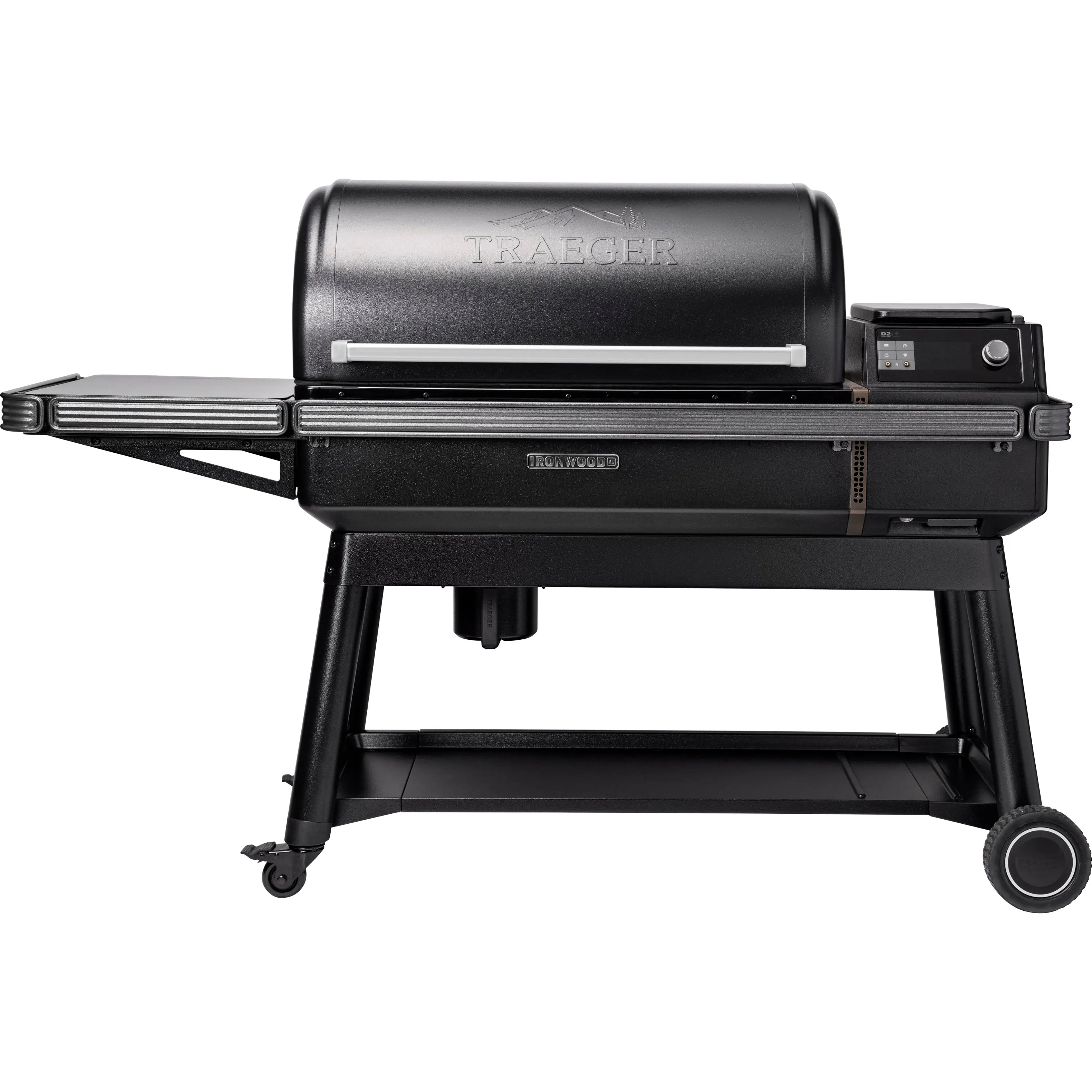 Angle. Traeger Grills - Ironwood XL Pellet Grill - Black.