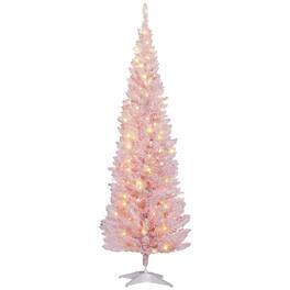 Homcom - Pencil Christmas Tree - Pink