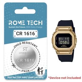 RomeTech - Replacement Battery for G-SHOCK GMS5600GB-1 Watch