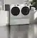 Alt View 12. GE - 7.8 Cu. Ft. Stackable Smart 10-Cycle Electric Dryer - White.