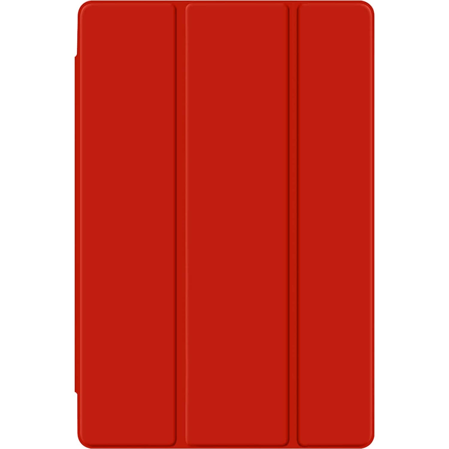 Front. SaharaCase - Folio Case for Samsung Galaxy Tab A8 - Red.