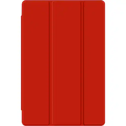 Front. SaharaCase - Folio Case for Samsung Galaxy Tab A8 - Red.
