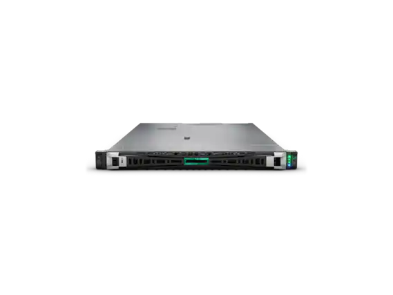 Front. HPE Aruba - HPE ProLiant DL360 Gen11 5416S 2.0GHz 16-Core / 2x32GB / 10GbE / 8SFF / 2x480GB SSD / MR408i-o / 2x1000W PS - Black.