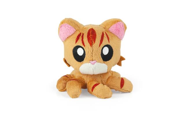 Front. Tentacle Kitty - Tentacle Kitty Little Ones 4 Inch Plush | Orange Tabby - Orange.