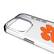 Alt View 2. Keyscaper - Clemson Tigers Linen Logo iPhone Clear Case - 13 mini - Multicolor.