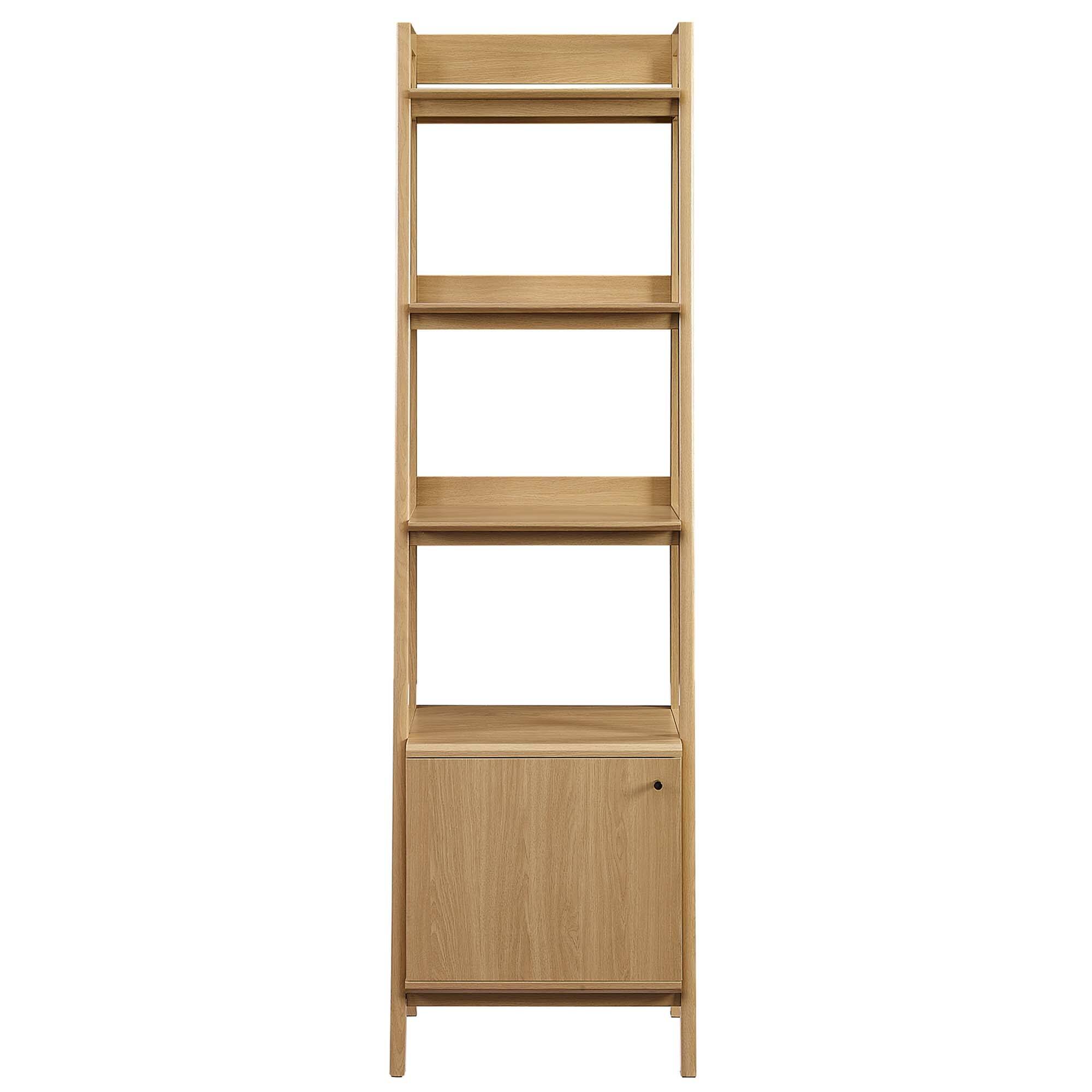 Alt View 2. Modway - Bixby 21" Bookshelf by Modway - Oak.