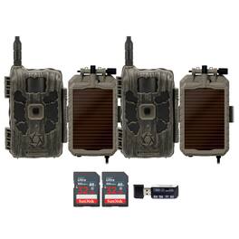 Stealth Cam - 40MP Deceptor Max Cellular Trail Camera 2 Pack Bundle