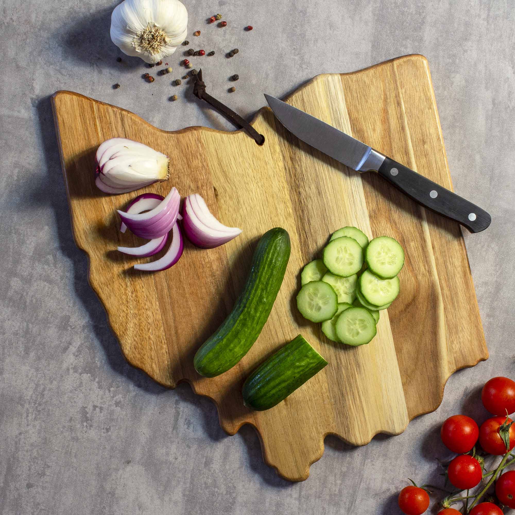 Back. Rock & Branch - Origins Series Ohio Cutting Board.