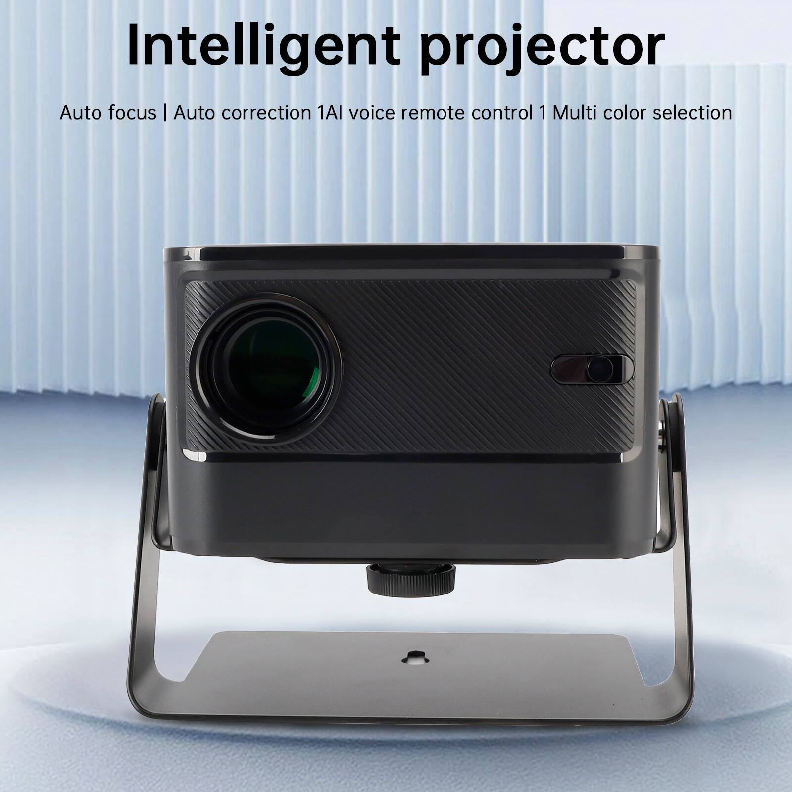 Intelligent projector  
Auto focus | Auto correction | AI voice remote control | Multi color selection