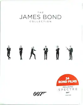 The James Bond Collection (24 Films) - BLU-RAY