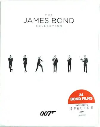 Front. The James Bond Collection (24 Films) - BLU-RAY.