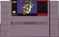 TM Nintendo SUPER MARIO WORLD
SNS-MW-USA
MADE IN JAPAN
SUPER NINTENDO
