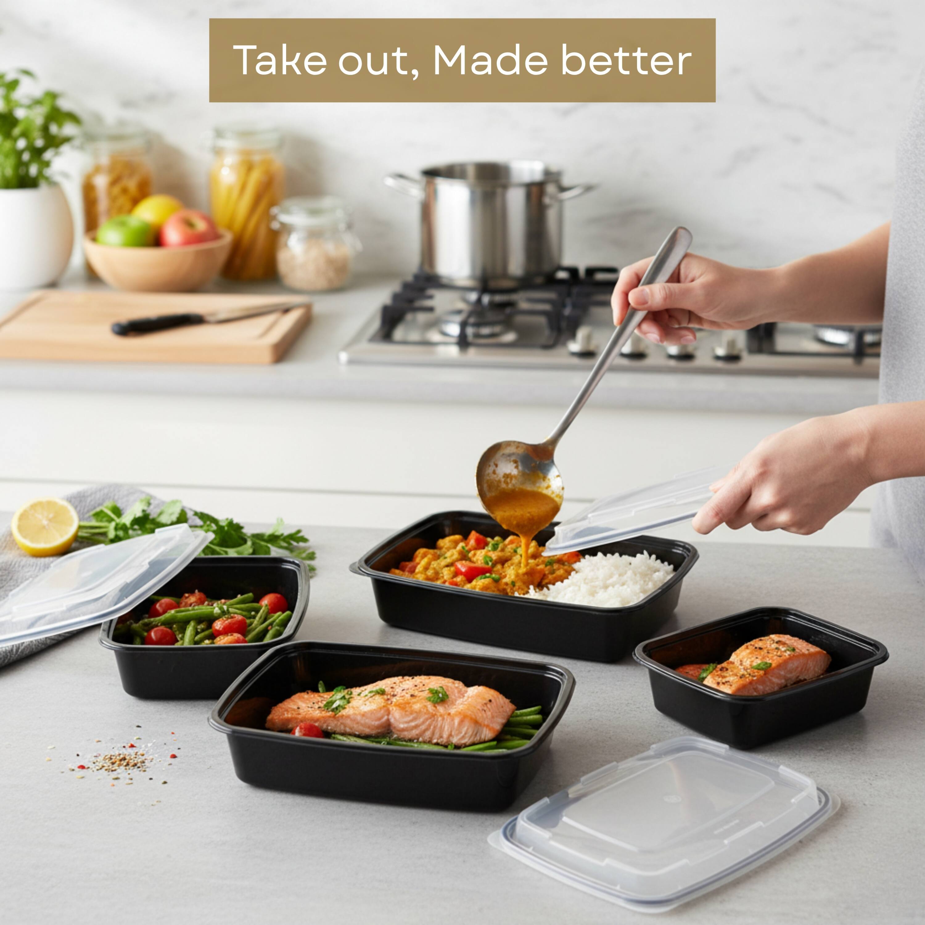 Take out, Made better