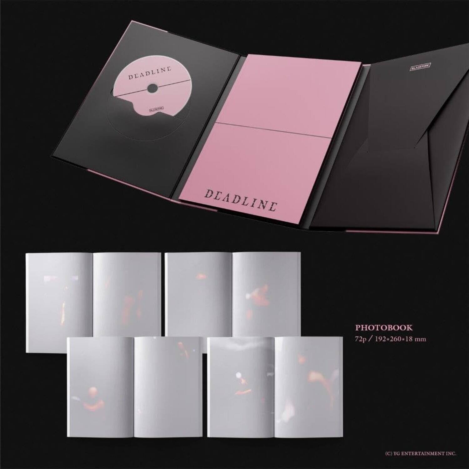 DEADLINE ALAN DEADLINE PHOTOBOOK  
72p / 192-260-18 mm  
(C) YG ENTERTAINMENT INC