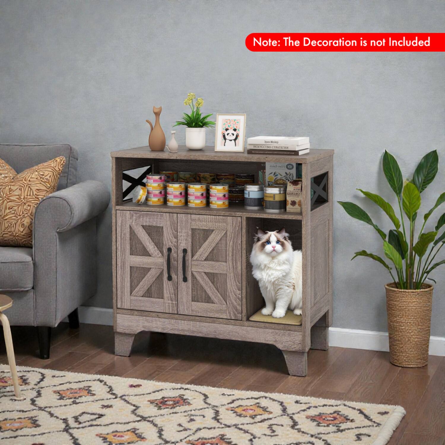 Note: The Decoration is not Included