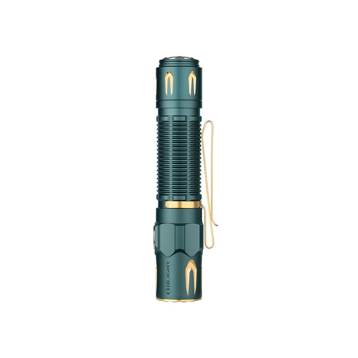 Alt View 4. OLIGHT - Olight Warrior 3S Rechargeable Cool White Tactical LED Flashlight, Dream Blue.