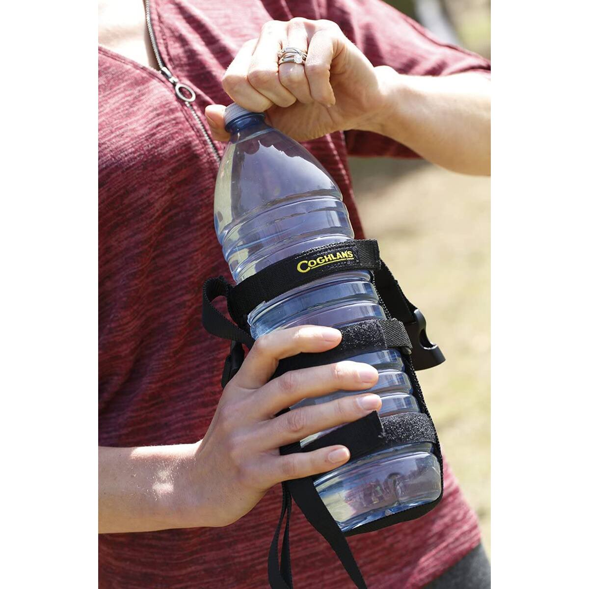 Alt View 1. Coghlan’s - Coghlan's Universal Bottle Carrier, Fits Variety of Water & Vacuum Containers - Multi.