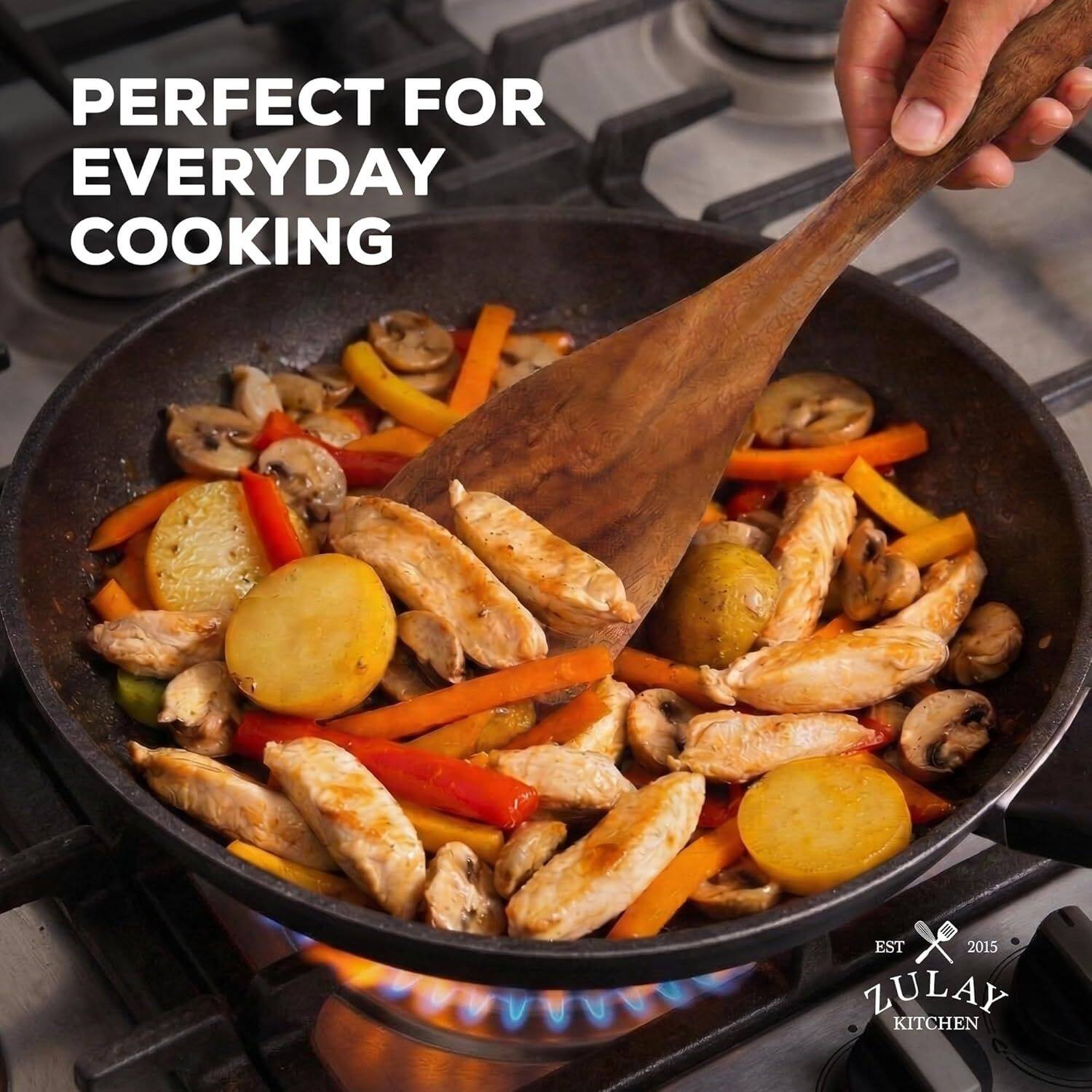 Perfect for everyday cooking  
Est 2015 Zulay Kitchen