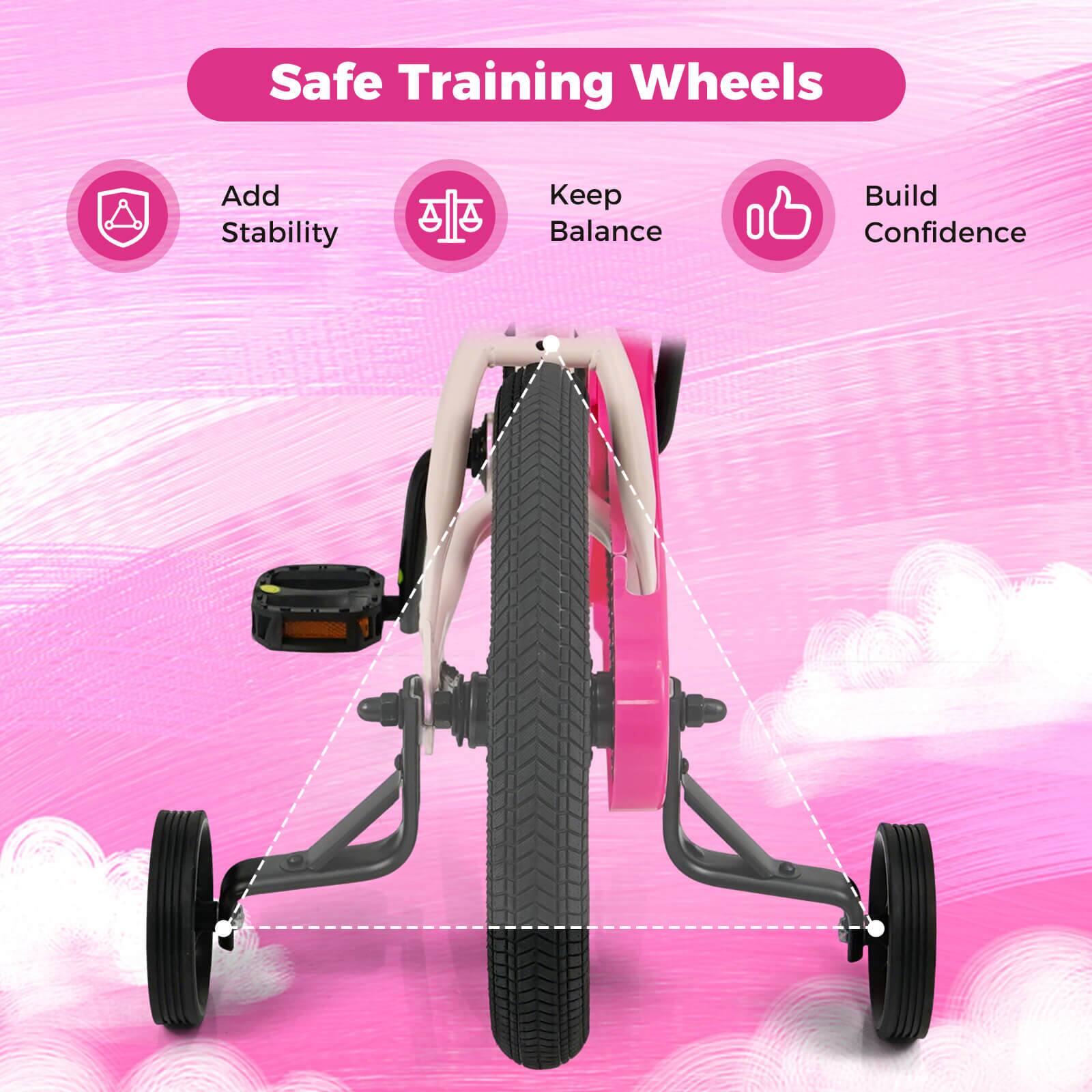 Safe Training Wheels

- Add Stability
- Keep Balance
- Build Confidence